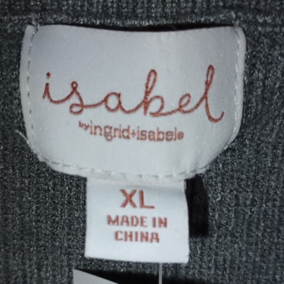 New Grey Maternity Sweater - Picture 3 of 7